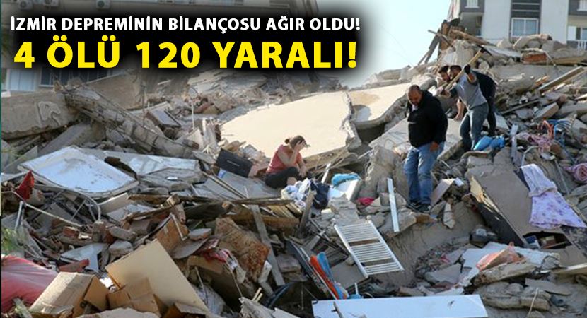 İzmir depreminin bilançosu ortaya çıkıyor!