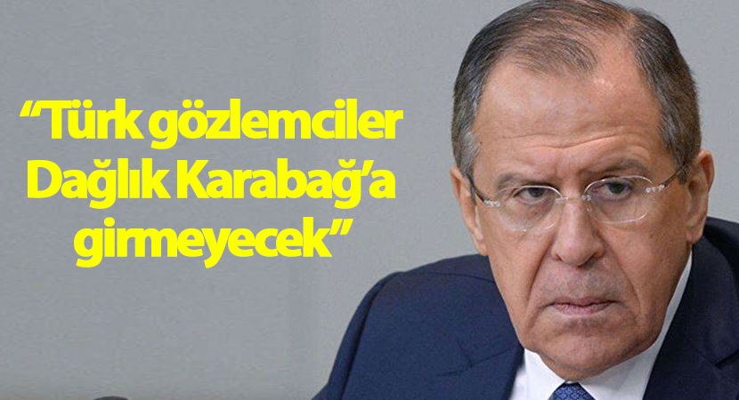 Rusya Dışişleri Bakanı Lavrov’dan Türkiye açıklaması!