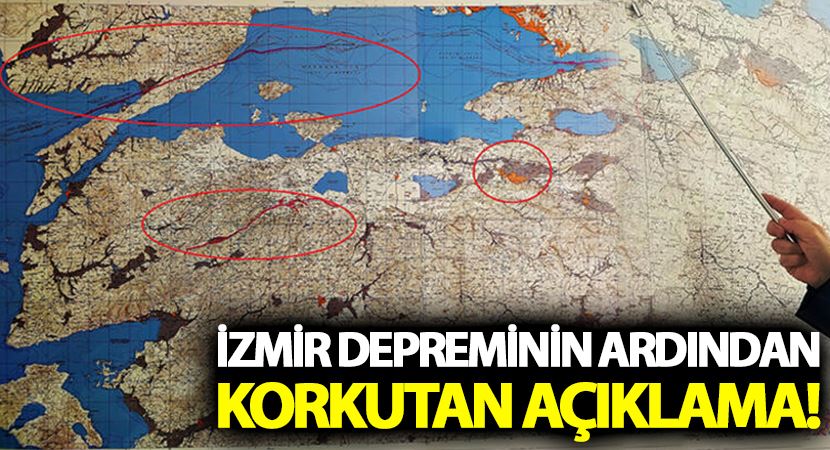 İzmir depreminin ardından korkutan açıklama!