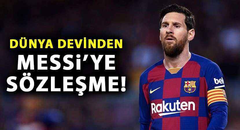 O takımdan Messi