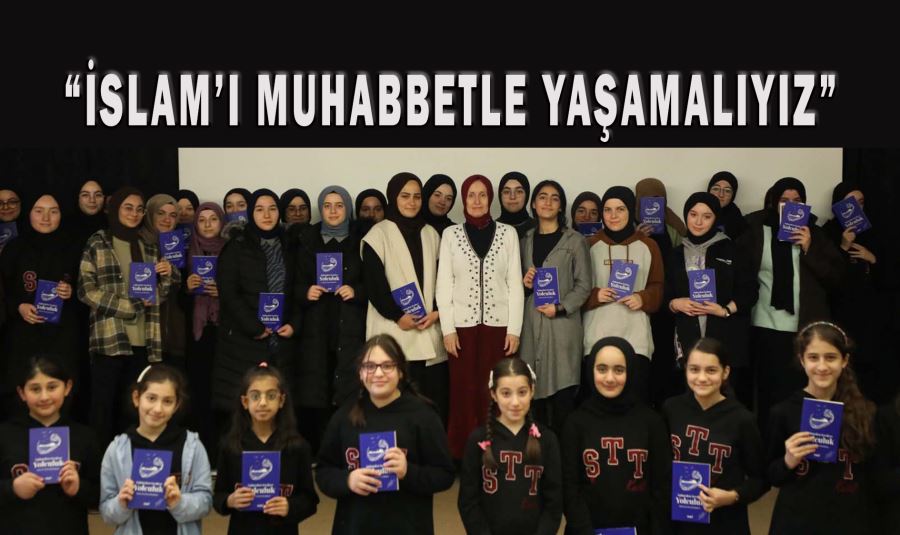 BRODBECK: İSLAM’I MUHABBETLE YAŞAMALIYIZ