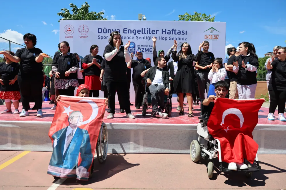 ENGELİLER HAFTASINDA SPOR VE ŞENLİK