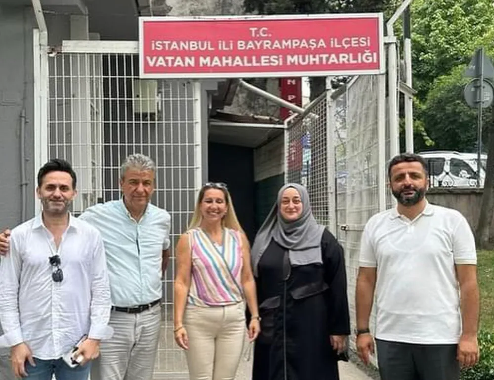 YEŞİLAY BAYRAMPAŞA’DAN MUHTARLARA ZİYARET