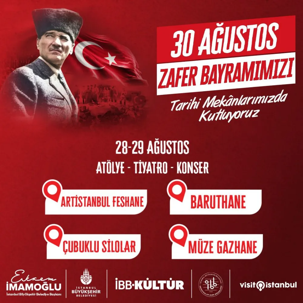 ZAFER BAYRAMI, İSTANBUL’DA GÖRKEMLİ ETKİNLİKLERLE KUTLANACAK