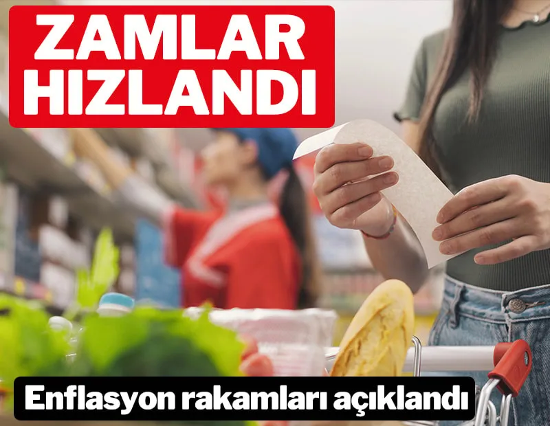 TEMMUZ AYI ENFLASYONU AÇIKLANDI