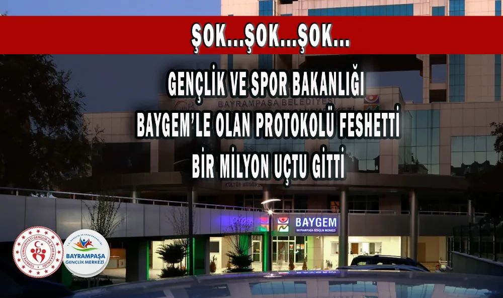 GENÇLİK VE SPOR BAKANLIĞI BAYGEM’LE OLAN PROTOKOLÜ FESHETTİ