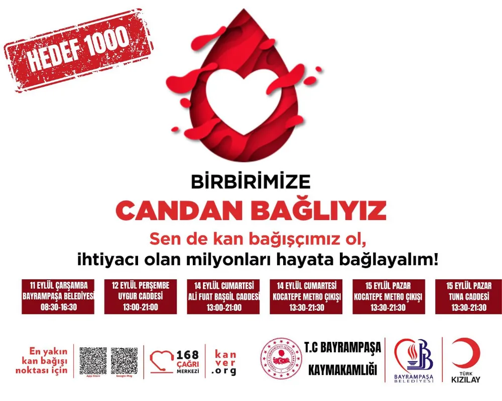 HEDEF 1000 KAN BAĞIŞI