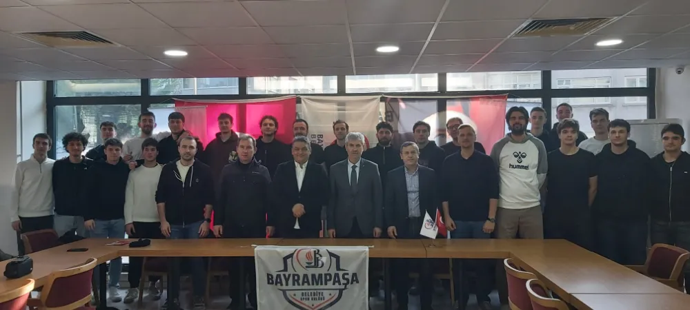 BAYRAMPAŞA BELEDİYE SPOR KULÜBÜ İÇİN BİR ARAYA GELDİLER