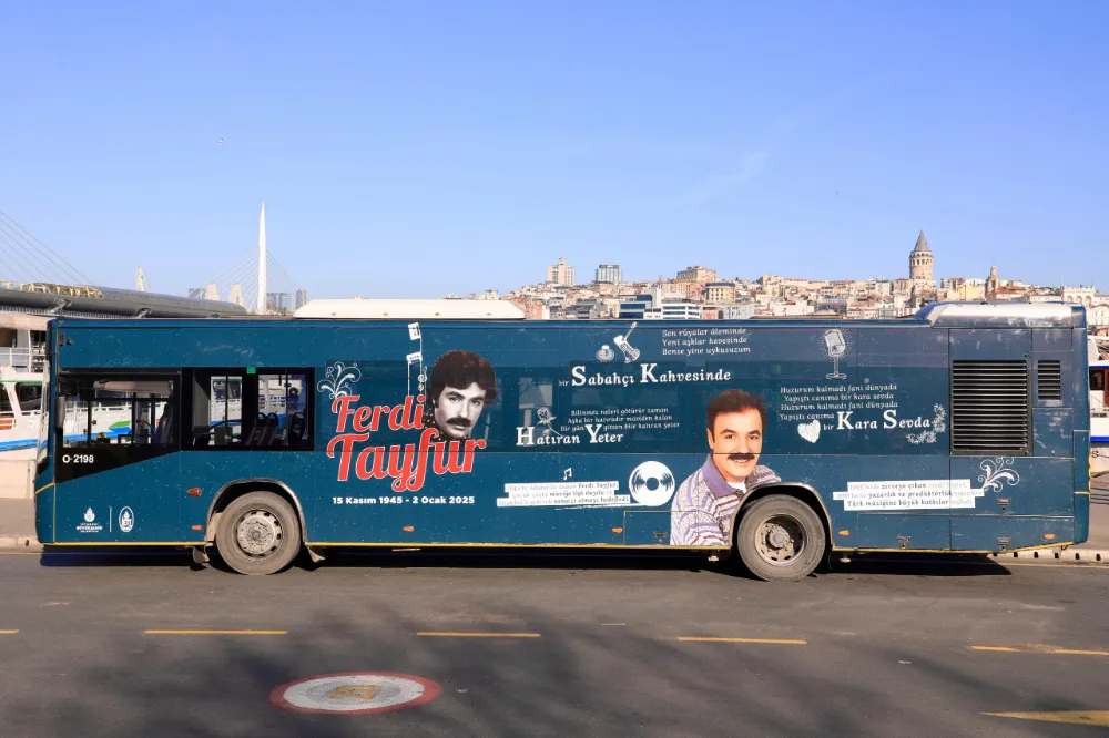 İETT’DEN FERDİ TAYFUR İÇİN TRAMVAY VE OTOBÜS