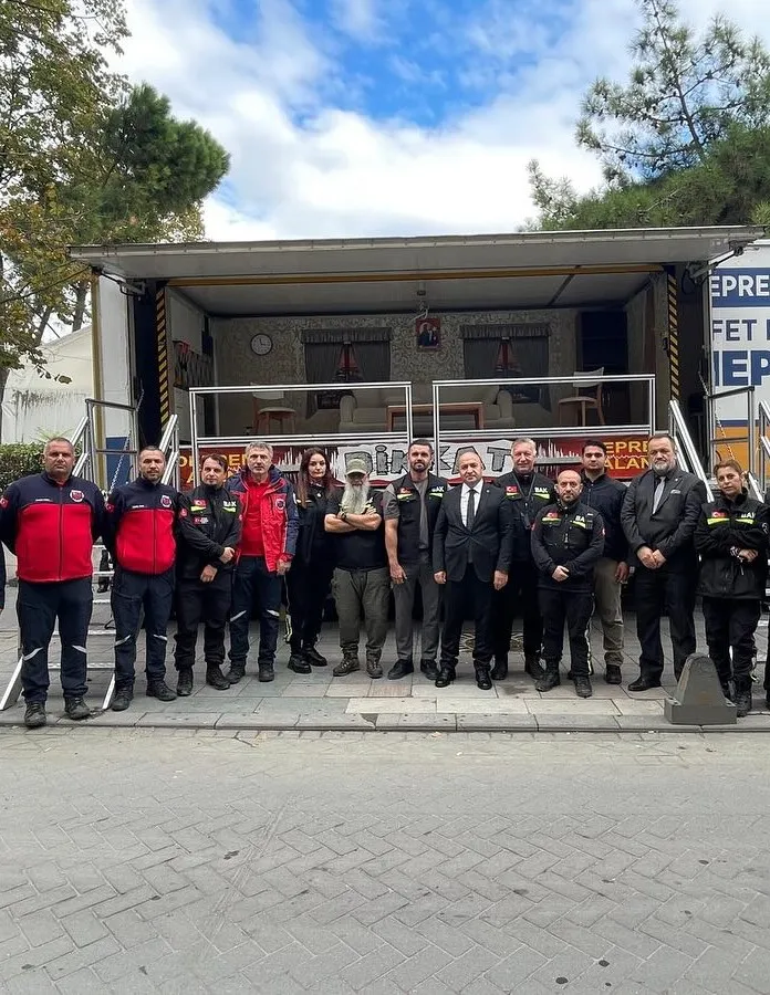 KAYMAKAM ÇİFTÇİ DEPREM SİMÜLASYON TIRI