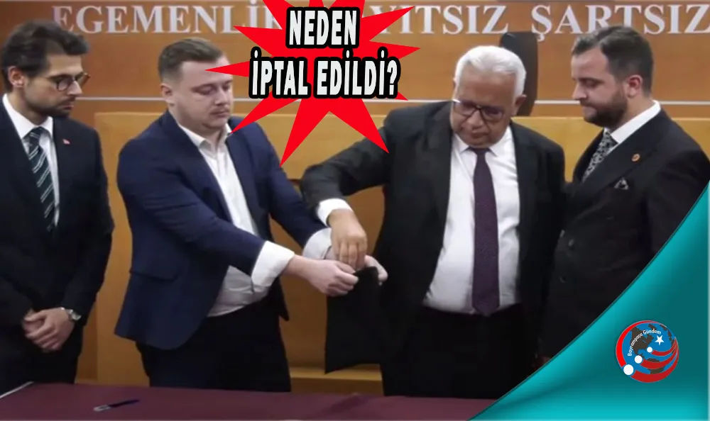 SEÇİMİN İPTAL GEREKÇESİ: GEÇERSİZ OYLAR DEĞİL, OTURUM BAŞKANININ ADAY OLMASI