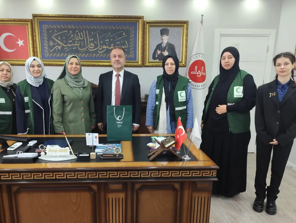 YEŞİLAY KADIN KOMİSYONU’NDAN MÜFTÜLÜĞE 