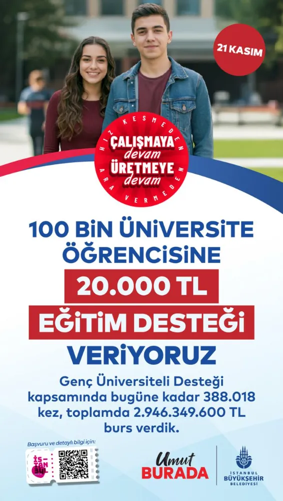 GENÇ ÜNİVERSİTELİ DESTEĞİ BAŞVURULARI UZATILDI