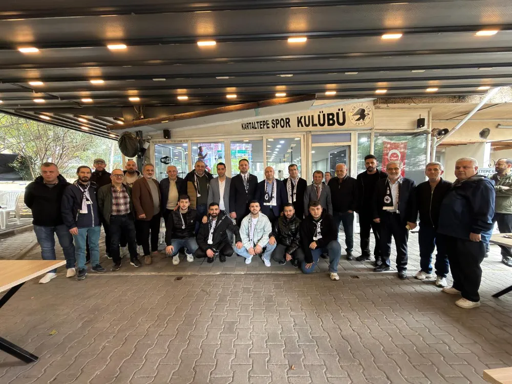 KARTALTEPE SPOR KULÜBÜ’NE BAKAN YARDIMCISI VE KAYMAKAMDAN MORAL ZİYARETİ