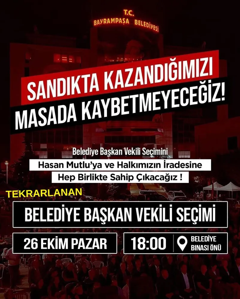 CHP’DEN BAYRAMPAŞA