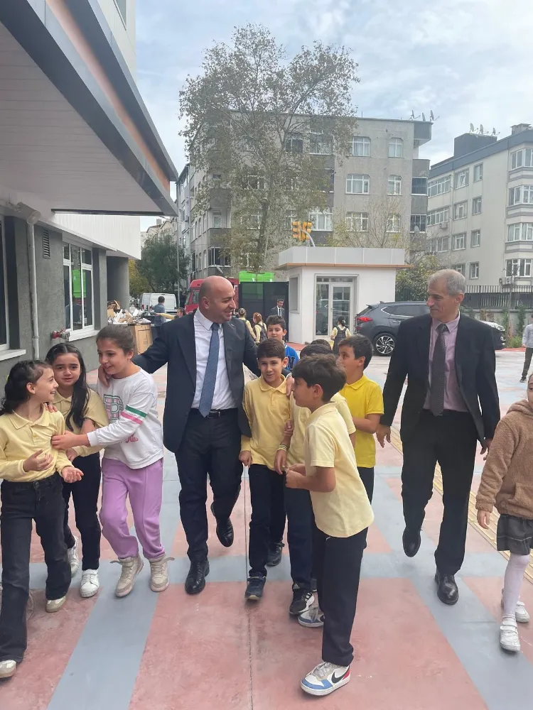 KAYMAKAM ÇİFTÇİ’DEN YENİ BİNASINDAKİ CEVATPAŞA İLKOKULU’NA ZİYARET