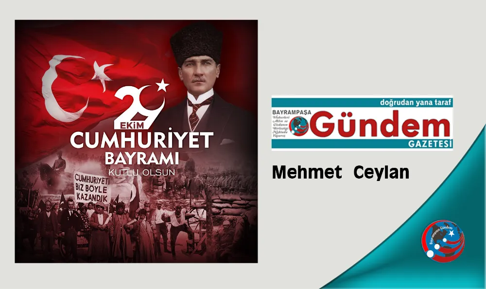 CUMHURİYETİMİZİN KURULUŞUNUN 102. YILI KUTLU OLSUN, DEVLETİMİZ DAİM OLSUN