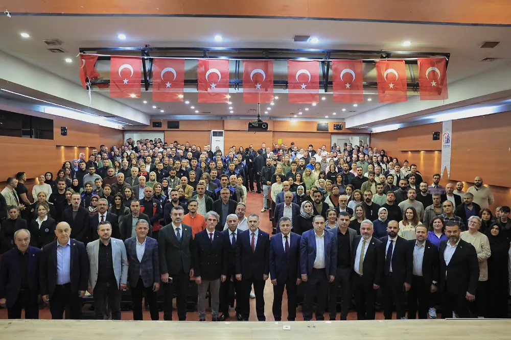 BAŞKAN VEKİLİ İBRAHİM AKIN PERSONEL İLE BULUŞTU