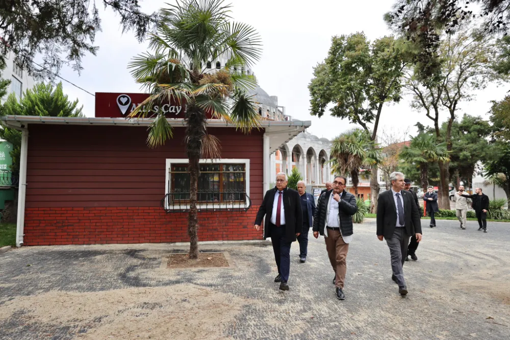 BAŞKAN VEKİLİ KAHRAMAN, SADIK HOCA PARKINDA BULUNAN MİS
