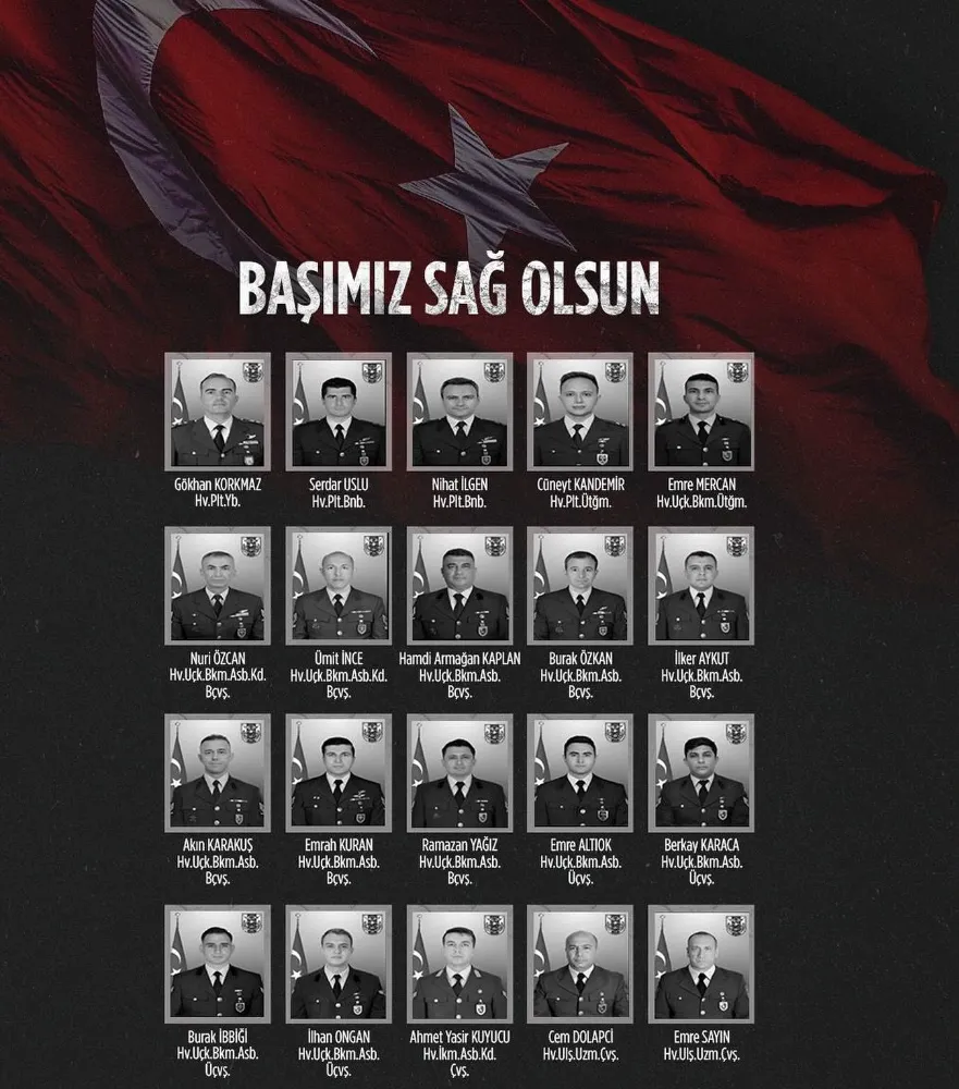 TÜRK MİLLETİNİN BAŞI SAĞOLSUN