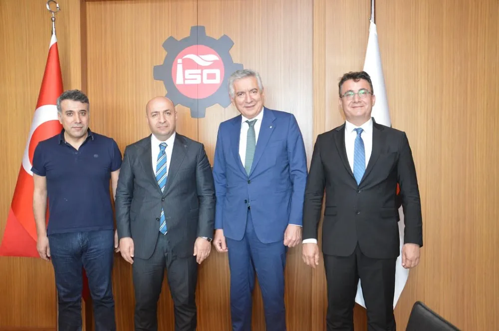 KAYMAKAM ÇİFTÇİ İSO BAŞKANI BAHÇIVAN