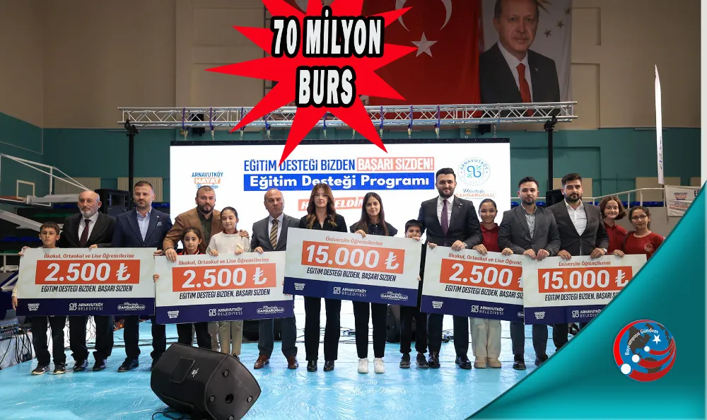 ARNAVUTKÖY BELEDİYESİ’NDEN ÖĞRENCİLERE 70 MİLYON TL’LİK DEV EĞİTİM BURSU