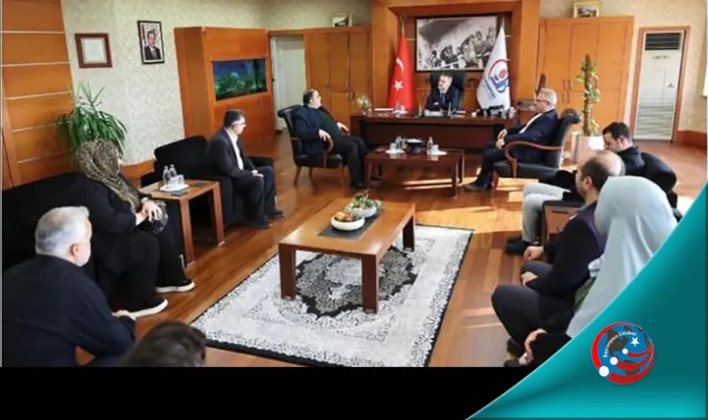 EDEP ÜYELERİ BAŞKAN VEKİLİ İBRAHİM AKIN’A HAYIRLI OLSUN ZİYARETİNDE BULUNDU