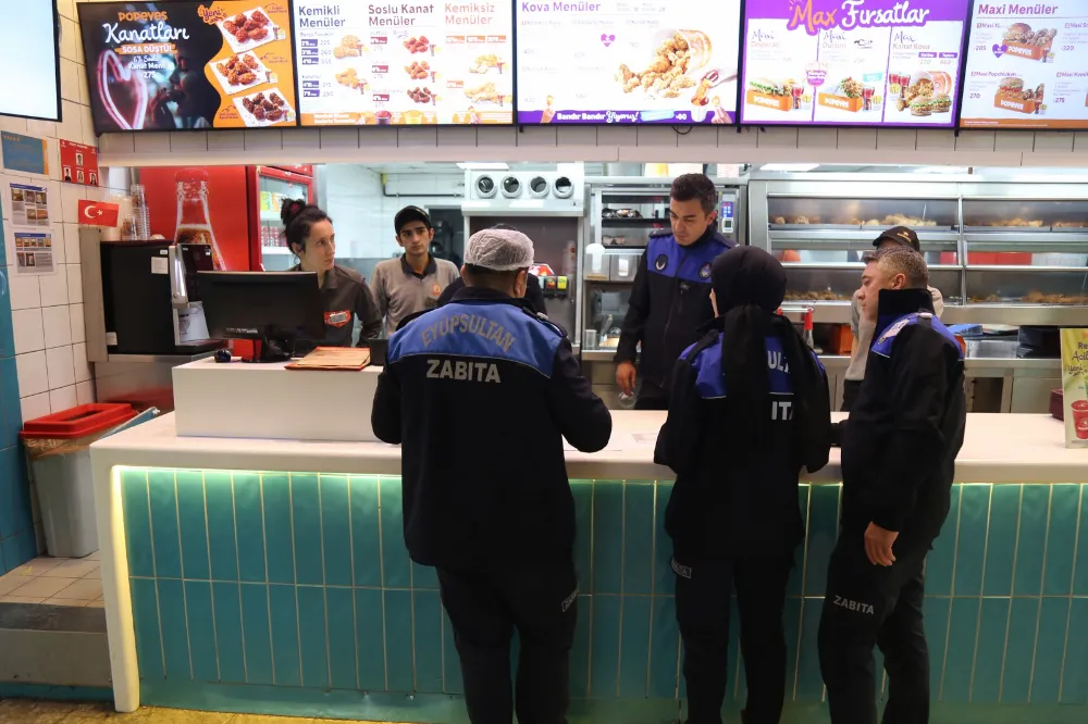 EYÜPSULTAN BELEDİYESİ’NDEN GIDA GÜVENLİĞİ İÇİN YOĞUN DENETİM