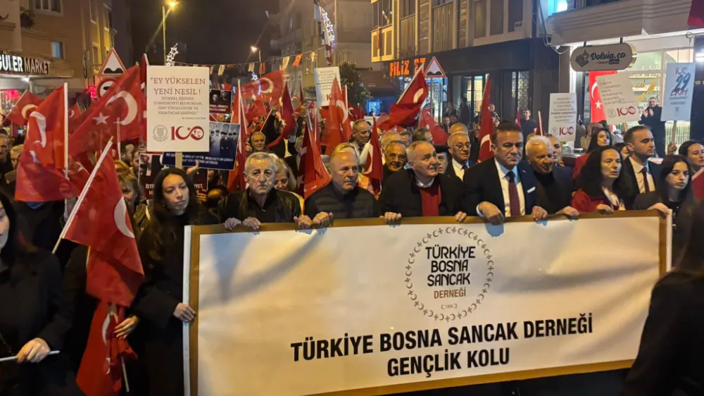 SANCAK RUHU CUMHURİYET COŞKUSUYLA BULUŞTU: 10 BİN KİŞİLİK TARİHİ YÜRÜYÜŞ!