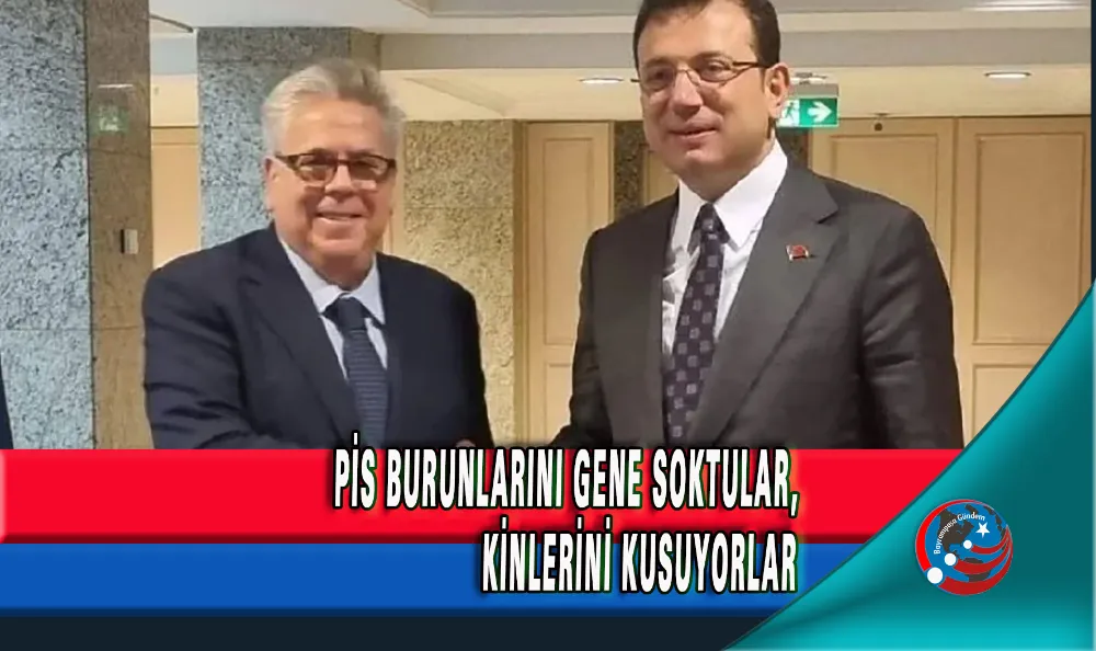 PİS BURUNLARINI GENE SOKTULAR, KİNLERİNİ KUSUYORLAR