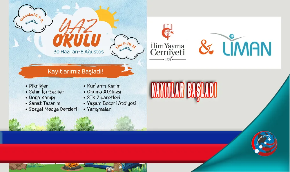 İLİM YAYAMA CEMİYETİ YAZ KURS KAYITLARI BAŞLADI
