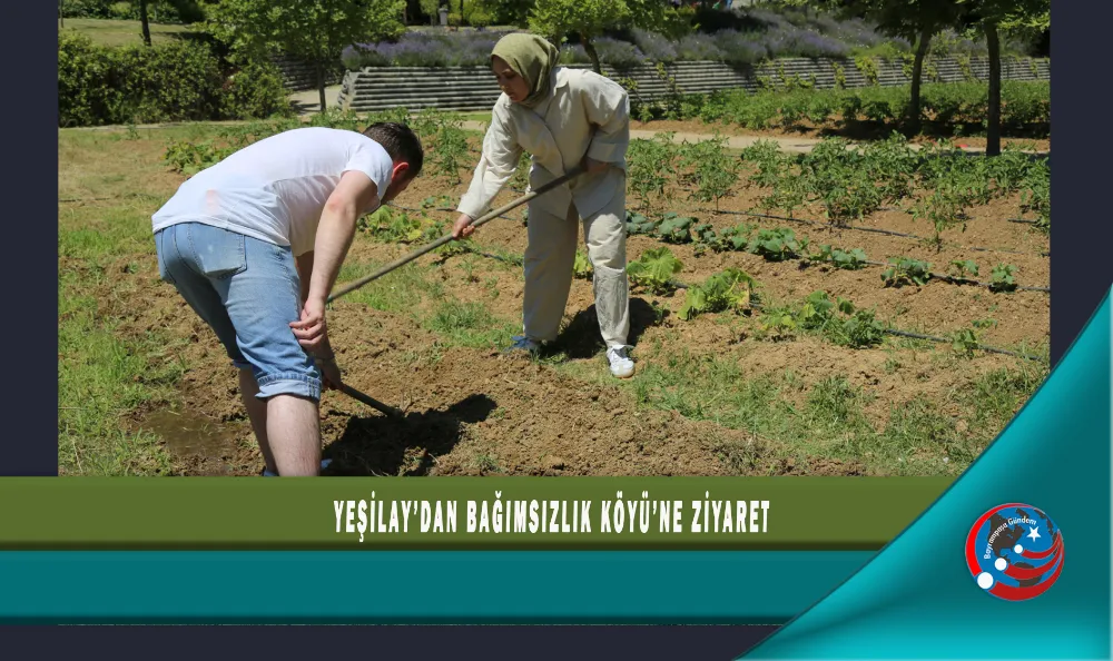 YEŞİLAY’DAN BAĞIMSIZLIK KÖYÜ’NE ZİYARET