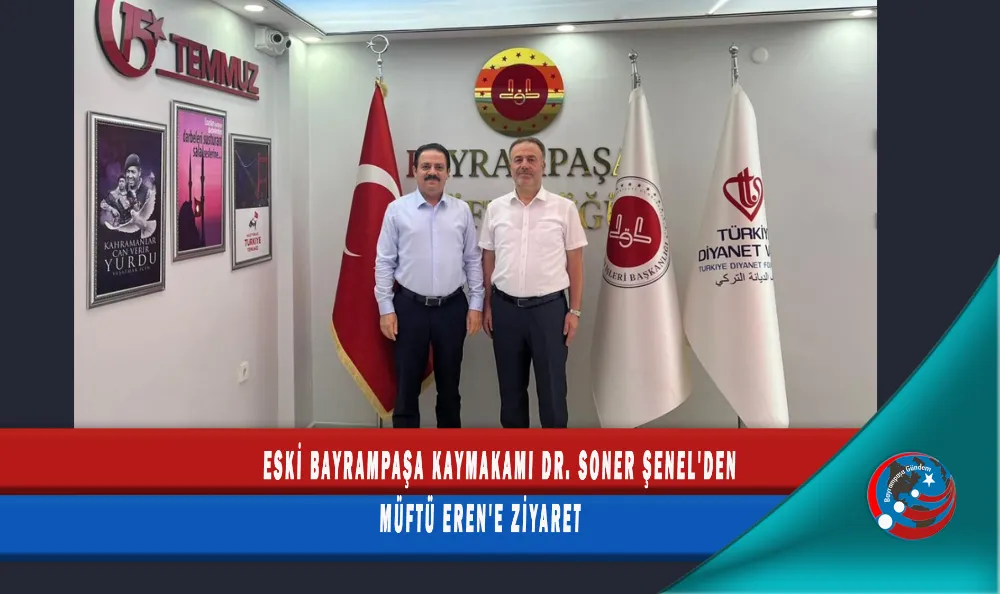 ESKİ BAYRAMPAŞA KAYMAKAMI DR. SONER ŞENEL