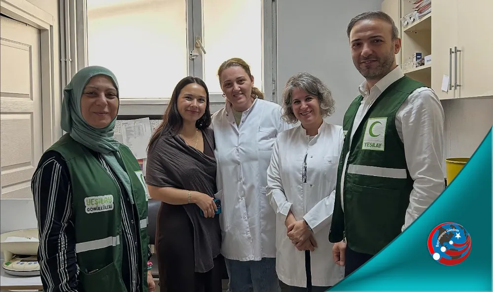 YEŞİLAY’DAN HALK SAĞLIĞI HAFTASI İÇİN ANLAMLI ZİYARET