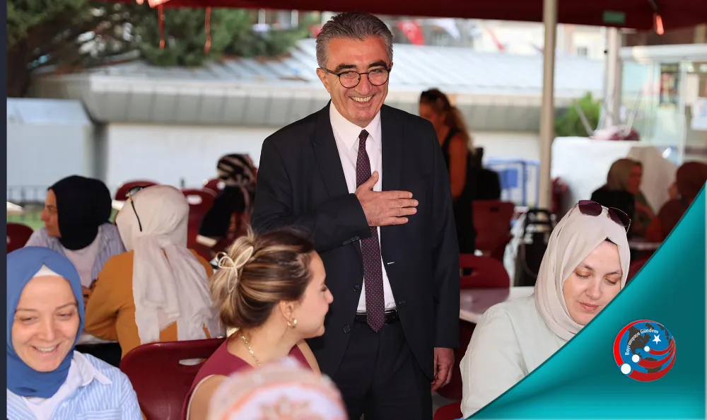 BAŞKAN MUTLU ARDA TURAN’DA BULUNAN MİS’S CAFE’Yİ ZİYARET ETTİ
