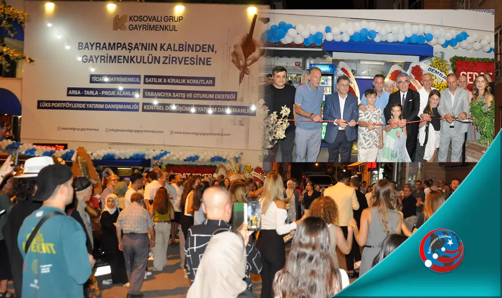 “KOSOVALI GRUP GAYRİMENKUL” YENİ OFİSİ MUHTEŞEM BİR TÖRENLE AÇILDI