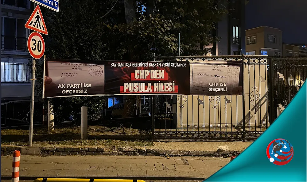 AK PARTİ BAYRAMPAŞA’DAN AFİŞLİ TEPKİ