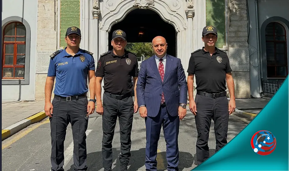 BAYRAMPAŞA KAYMAKAMI ABDULLAH ÇİFTÇİ’DEN ÇEVİK KUVVET MÜDÜRLERİNE ZİYARET