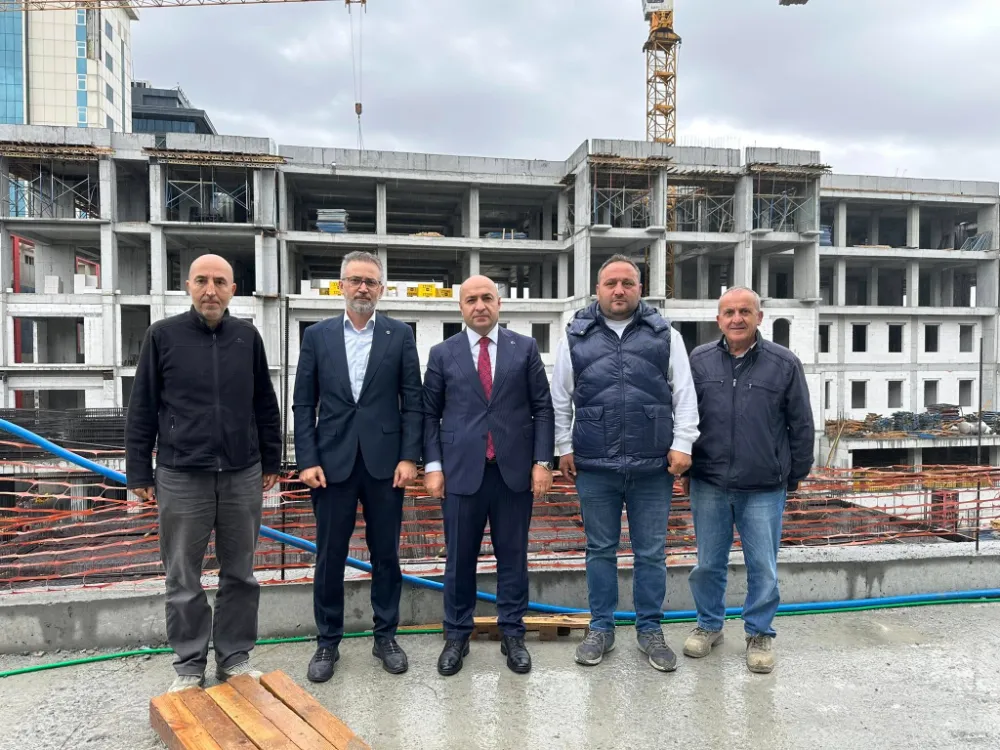 BAYRAMPAŞA HÜKÜMET KONAĞI İNŞAATI HIZLA YÜKSELİYOR