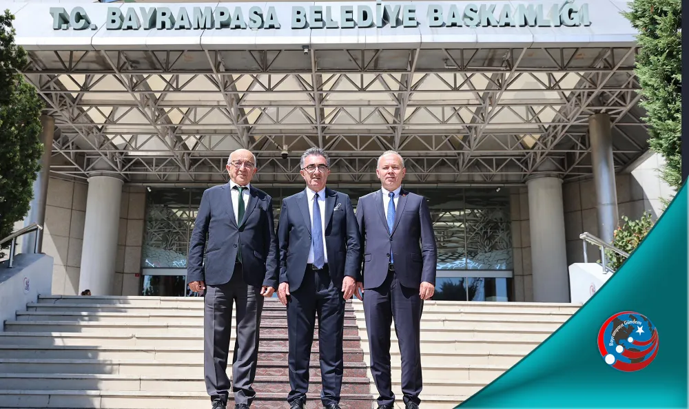 CHP İL BAŞKANLARINDAN BAYRAMPAŞA BELEDİYESİ’NE ZİYARET