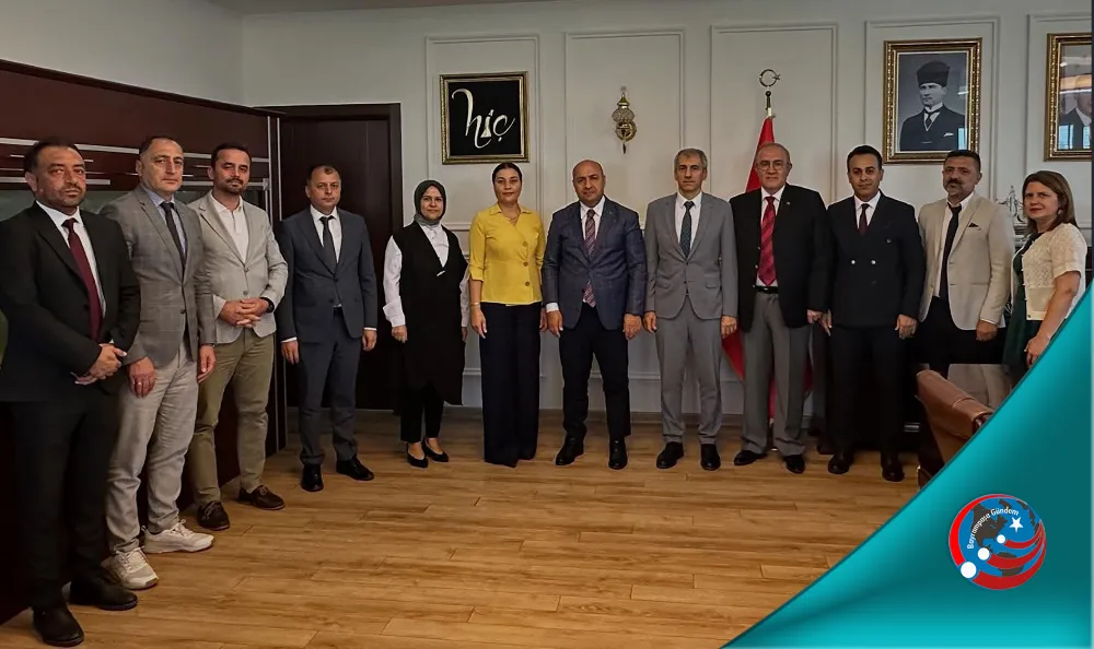 EĞİTİMCİLER’DEN KAYMAKAM ÇİFTÇİ’YE ZİYARET