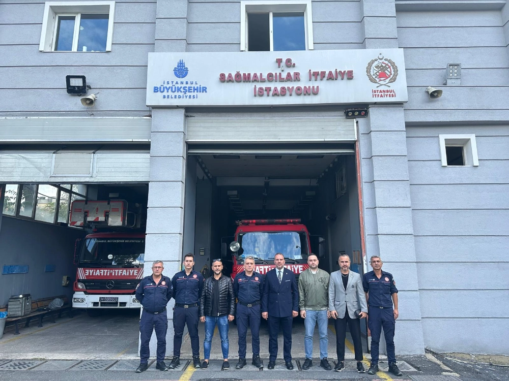 İYİ PARTİ BAYRAMPAŞA İLÇE TEŞKİLATI, İTFAİYE VE MUHTARLARA ZİYARET