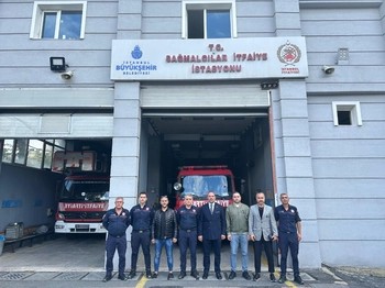 İYİ PARTİ BAYRAMPAŞA İLÇE TEŞKİLATI, İTFAİYE VE MUHTARLARA ZİYARET