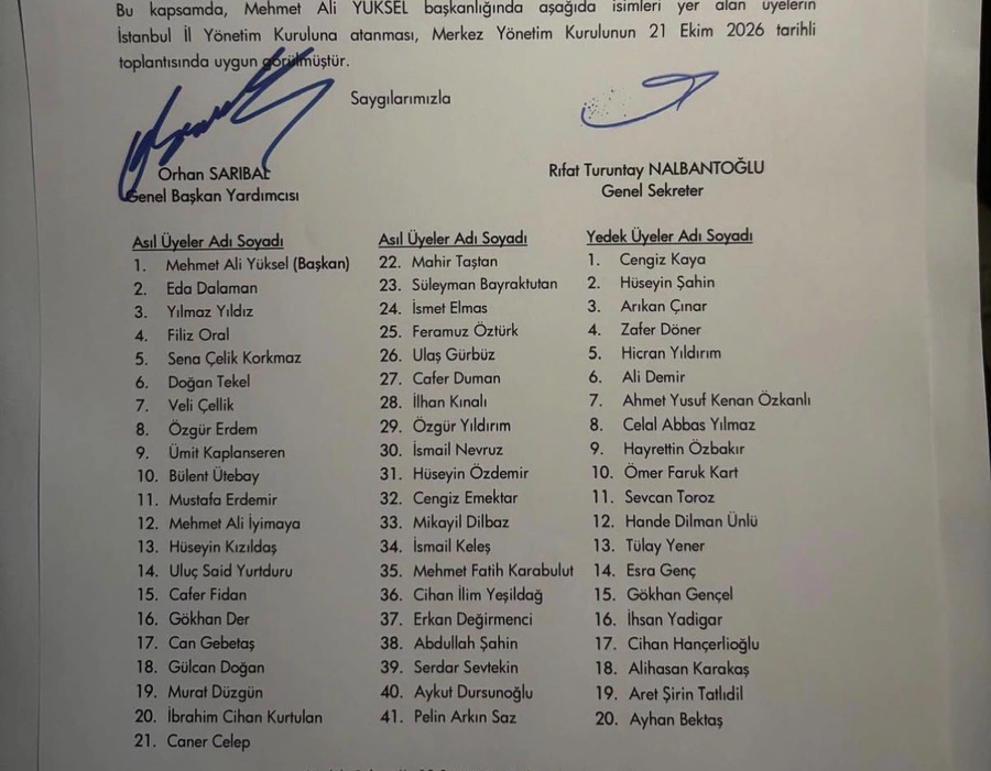 LİSTE