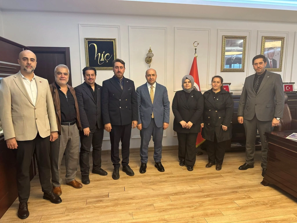 YENİDEN REFAH PARTİSİ BAYRAMPAŞA İLÇE BAŞKANLIĞINDAN KAYMAKAMLIK ZİYARETİ