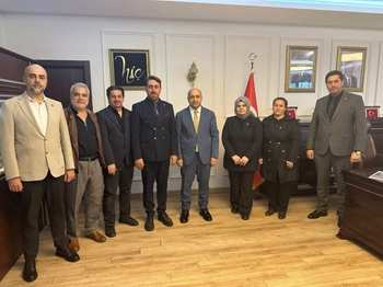 YENİDEN REFAH PARTİSİ BAYRAMPAŞA İLÇE BAŞKANLIĞINDAN KAYMAKAMLIK ZİYARETİ