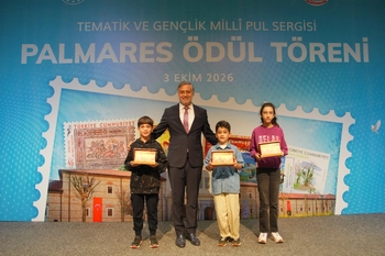 TEMATİK VE GENÇLİK MİLLÎ PUL SERGİSİ KAPSAMINDA PALMARES ÖDÜL TÖRENİ GERÇEKLEŞTİRİLDİ