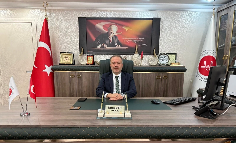 RECEP EREN HAKKARİ İL MÜFTÜSÜ OLARAK GÖREVE BAŞLADI