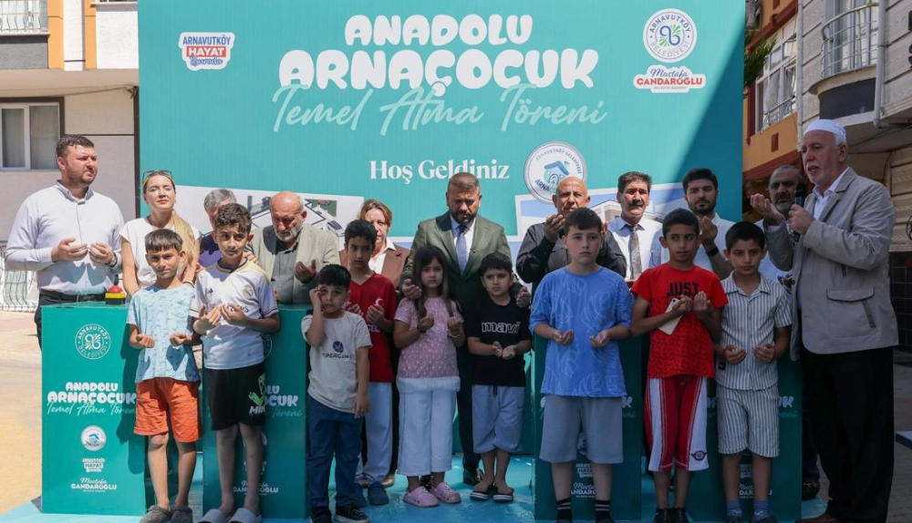 ANADOLU MAHALLESİ'NDE ARNAÇOCUK'UN TEMELİ ATILDI