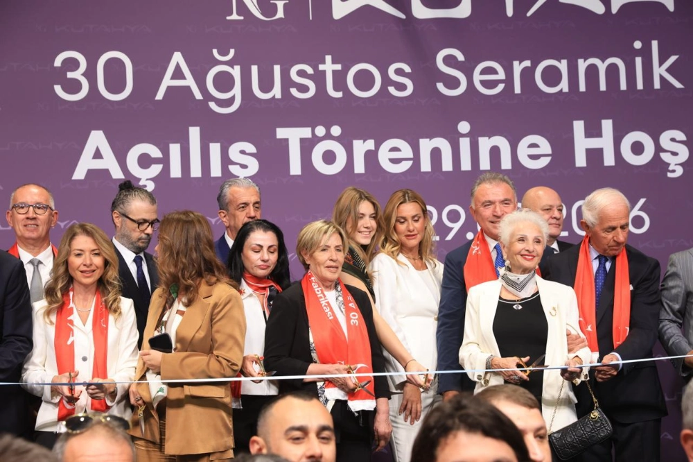 NG Kütahya Seramik'ten Dev Yatırım: 30 Ağustos Fabrikası Törenle Açıldı